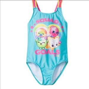 Shopkins bathing suit size small
